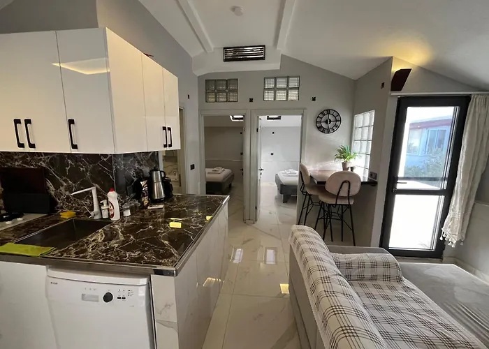 Center 2plus1 For 6 People - Citak Mansions Daire Bodrum